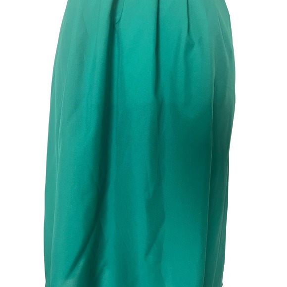 Vintage Grace Thompson Kelly Green MIDI Skirt Size 10 - Picture 5 of 8